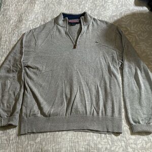 Vineyard Vines quarter zip pullover sweater Men’s Medium